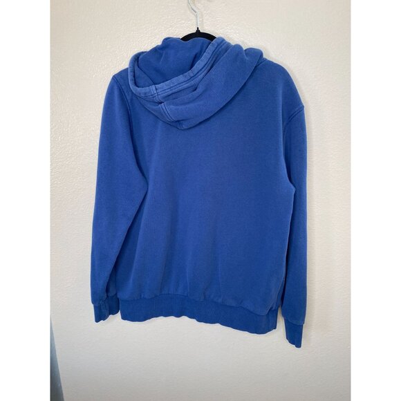 Hurley Mens Blue Fleece Hoodie L Pullover‎ Sweatshirt pullover cotton hooded - Picture 3 of 8